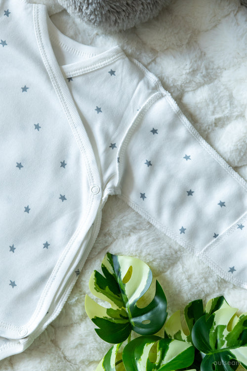Outseam Bodysuit Grey Stars — detalizēts skats 3